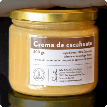CREMA DE CACAHUATE